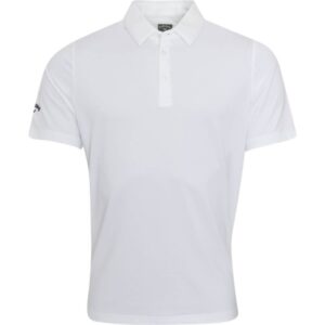 Callaway Poloshirt Swing Tech Solid kurzarm weiß