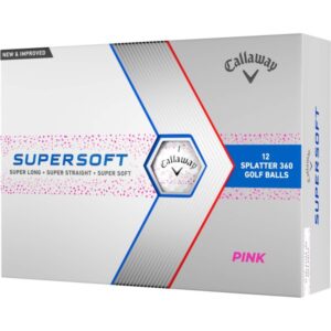 Callaway Supersoft Splatter 12-Pack pink