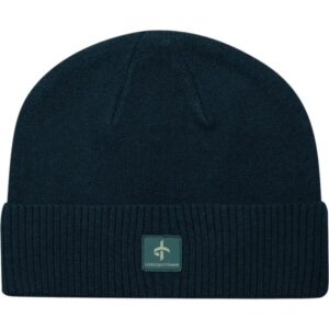 Cross Beanie grün