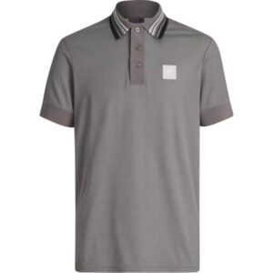 Cross Polo Stripe grau