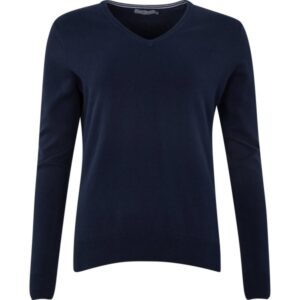 Cross Pullover Classic V-Neck navy