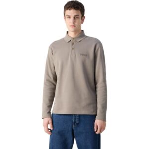 HUGO BOSS Pullover Plisy Mirror taupe