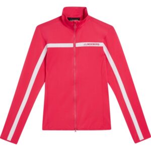 J. LINDEBERG Jacke Seasonal Janice Mid Layer pinkweiß