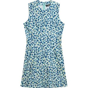 J. LINDEBERG Kleid Jasmin Print blaugelbweiß