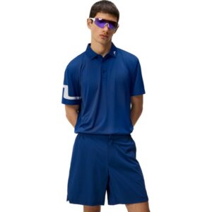 J. LINDEBERG Polo Heath Regular dunkelblau