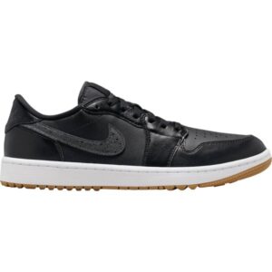 Nike Golf Golfschuhe Air Jordan 1 Low G schwarzgrau