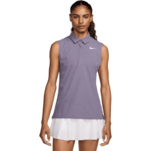 Nike Golf Polo DFADV Tour ärmellos lila