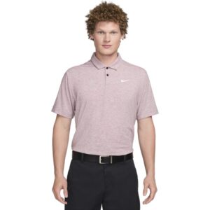 Nike Golf Polo Dri-FIT Tour Heather rosa