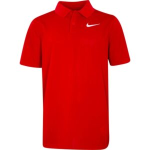 Nike Golf Polo Dri Fit Victory rot