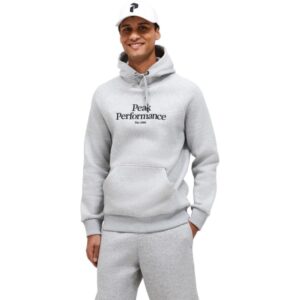 Peak Performance Hoodie Original grau