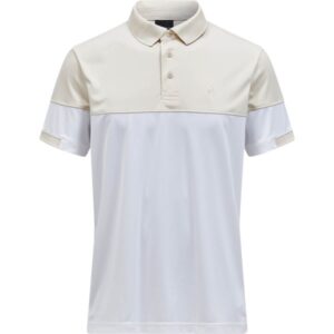 Peak Performance Polo Player Block weißbeige