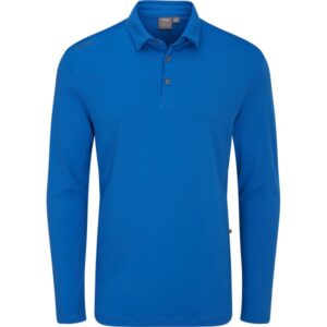 Ping Polo Lockwood langarm blau