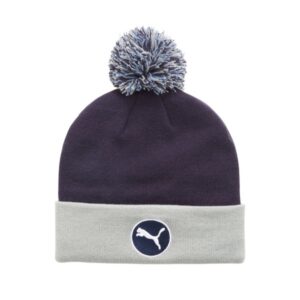 Puma Beanie WRMLBL Removeable Pom navyhellgrau