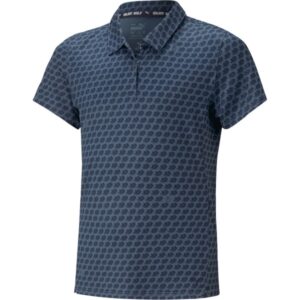 Puma Polo Mattr LoveH8 Golf weißnavy