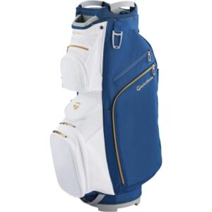 TaylorMade Cartbag KALEA Gold blauweiß