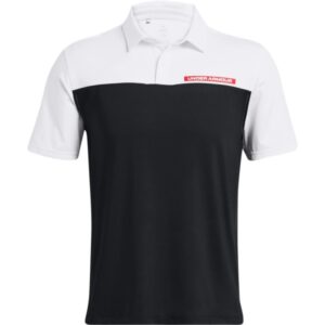 Under Armour Polo T2G Color Block schwarzweiß