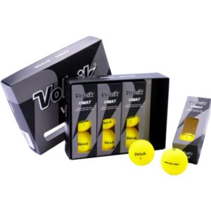 Volvik Vimat Soft Golfbälle - 12er Pack gelb