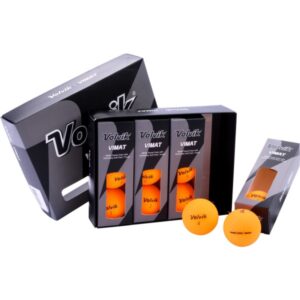 Volvik Vimat Soft Golfbälle - 12er Pack orange