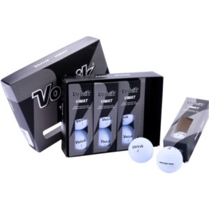 Volvik Vimat Soft Golfbälle - 12er Pack weiß