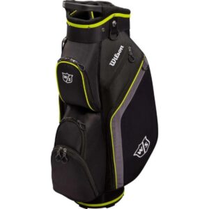 Wilson Staff Cartbag Lite III schwarzsilber