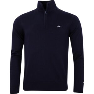 J. LINDEBERG Pullover Kian Zipped navy