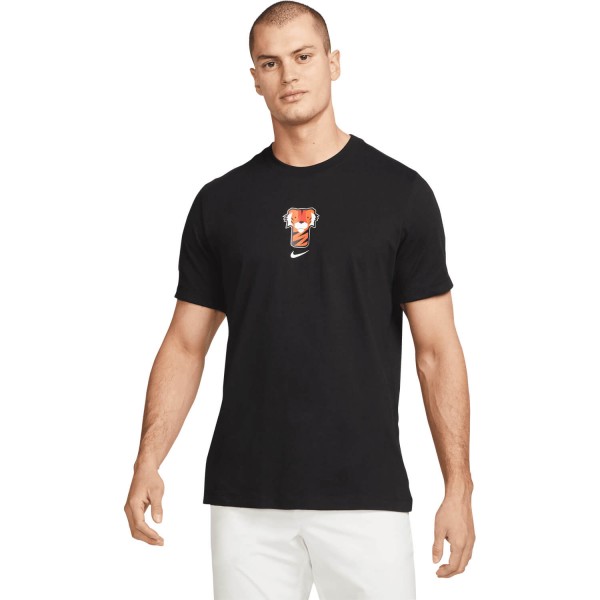 Nike Golf T-Shirt Tiger Woods Dri-Fit Tee Frank schwarz